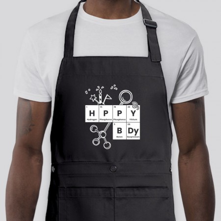 Avental homem “HAPPY BIRTHDAY"